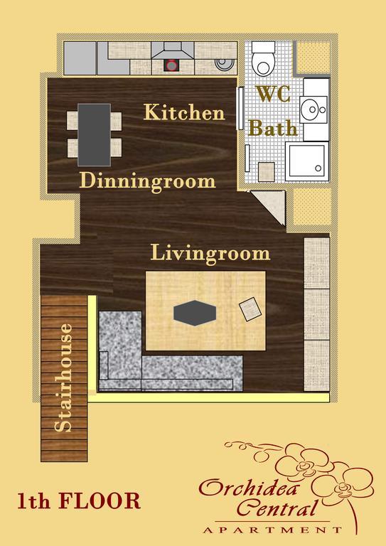 Orchidea Central Apartment Budapešť Exteriér fotografie